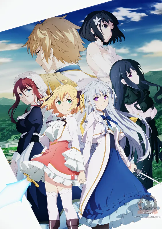انمي Tensei Oujo to Tensai Reijou no Mahou Kakumei الحلقة 12 والاخيرة مترجمة